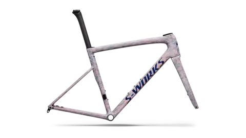 S-Works Tarmac SL8 Frameset Gloss Dolomite/Blue Majesty Metallic