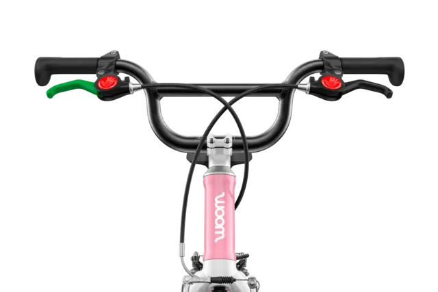 Woom Go 3 Automagic 16" Powder Pink 6,1kg, 4-6 år, 105-120cm 