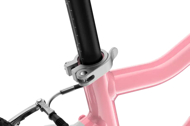 Woom Go 3 Automagic 16" Powder Pink 6,1kg, 4-6 år, 105-120cm 