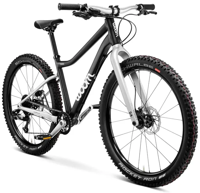 Woom OFF 5 24" Black 8,6kg, 7-11 år, 128-145cm