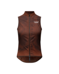 Pas Normal Studios Women's Mechanism L Stow Away Gilet - AOP Light Brown
