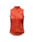Pas Normal Studios Women's Mechanism L Stow Away Gilet - AOP Hibiscus Orange