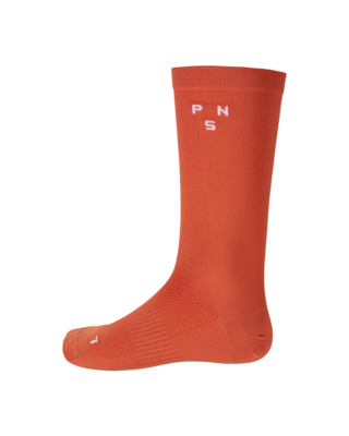 Pas Normal Studios Race Socks Hibiscus Orange