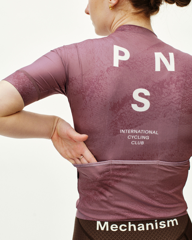 Pas Normal Studios Women's Mechanism S Jersey - AOP Dark Mauve 