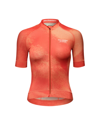 Pas Normal Studios Women's Mechanism Jersey - AOP Hibiscus Orange