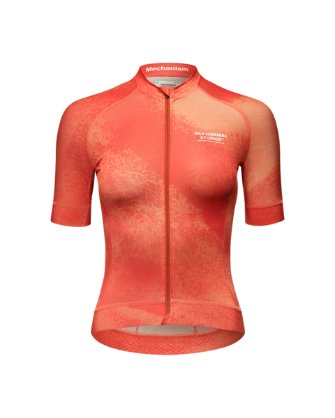 Pas Normal Studios Women's Mechanism Jersey - AOP Hibiscus Orange
