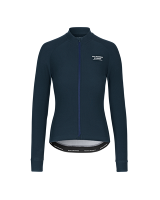 Pas Normal Studios Womens Mechanism Long Sleeve Jersey - Navy