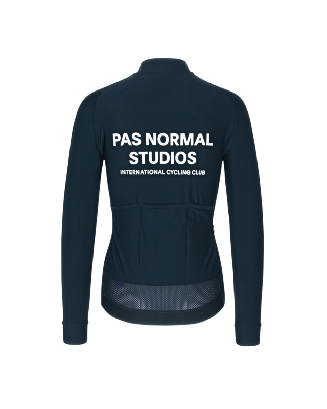 Pas Normal Studios Womens Mechanism XS Long Sleeve Jersey - Navy 