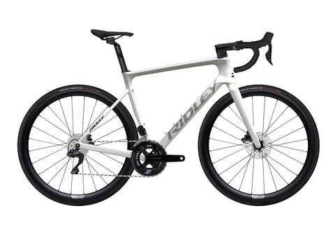 Ridley FALCN - 105 Di2 / Forza CR38 Pearl White/Silver