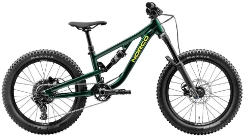 Norco Fluid 20" Fulldempet Barnesykkel Dark Green