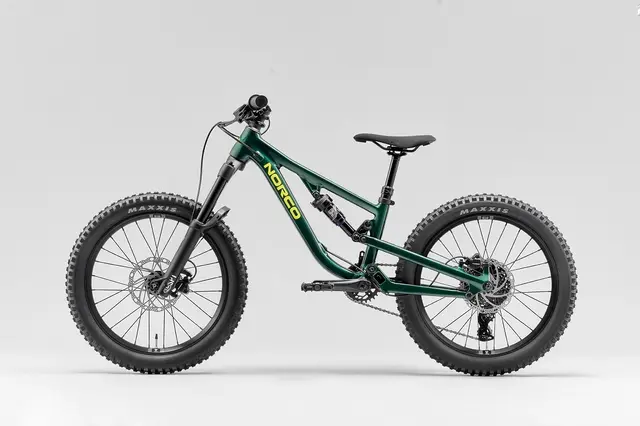 Norco Fluid 20" Fulldempet Barnesykkel Dark Green 