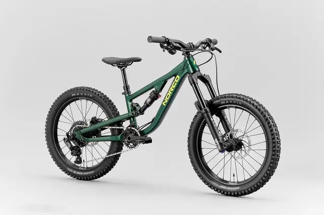 Norco Fluid 20" Fulldempet Barnesykkel Dark Green 