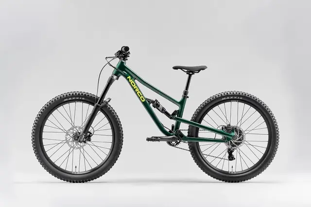 Norco Fluid 24" Fulldempet Barnesykkel Dark Green 