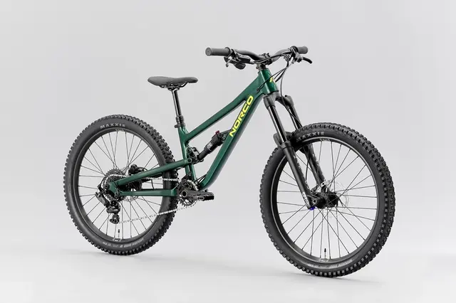 Norco Fluid 24" Fulldempet Barnesykkel Dark Green 