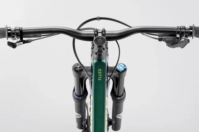 Norco Fluid 27.5" Fulldempet Juniorsykkel - Dark Green 