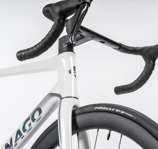 Colnago V4 105 Di2 455 Gloss Whitel/Chrome 