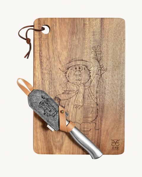 Øyo LUDVIG KOKKESETT, KOKKEKNIV M/SLIRE og fjøl