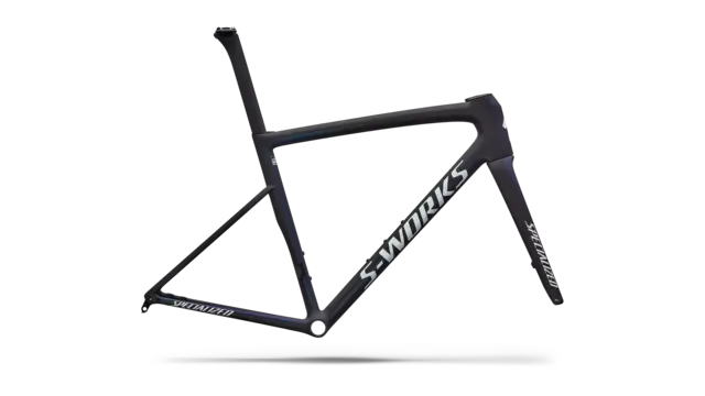S-Works Tarmac SL8 Frameset 52cm Satin Carbon/Cyan to Blue Pearl/White 