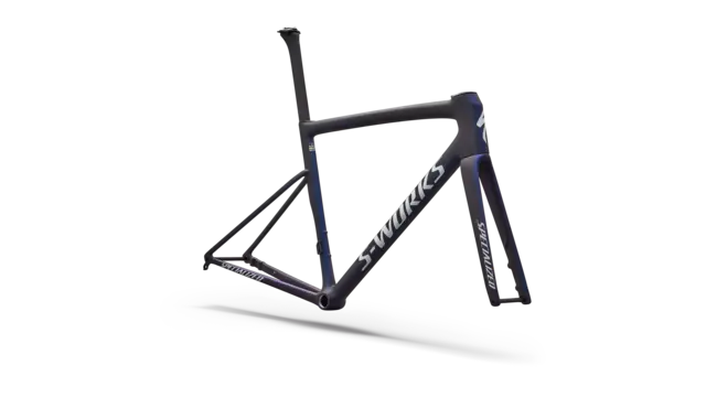 S-Works Tarmac SL8 Frameset 52cm Satin Carbon/Cyan to Blue Pearl/White 