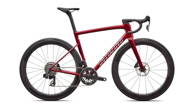 Specialized Tarmac SL8 Pro - Force E1 Gloss Red Sky/Chrome - 44cm 