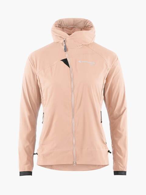 Klättermusen Nal Hooded Jacket Ws - Dame Cream Rose