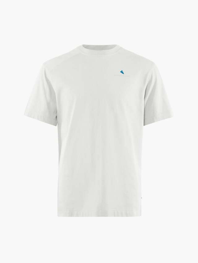 Klättermusen Herre Root Logo SS Tee S Snow 