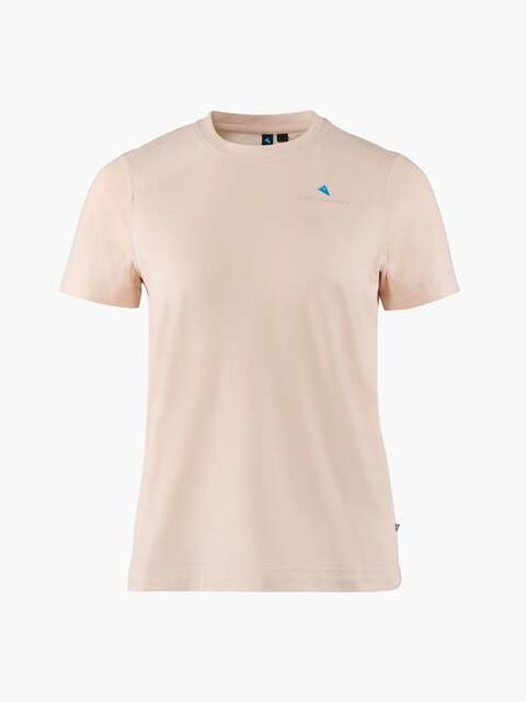 Klättermusen Root Logo SS Tee Dame Cedar Rose