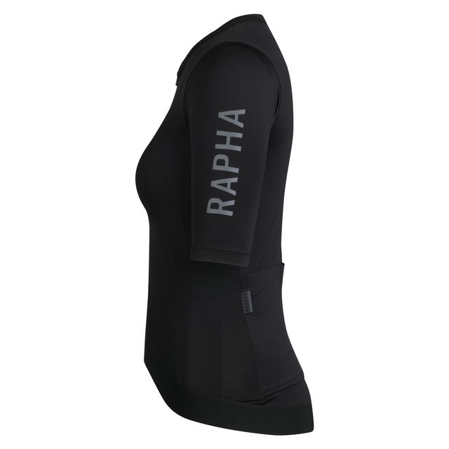 Rapha Women's Pro Team Training III XS Jersey - Black/Dark Grey 