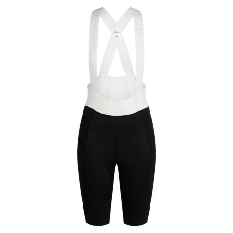 Rapha Women's Pro Team Bib Shorts III - Long - Black/White