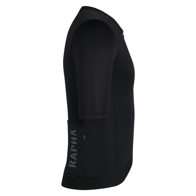 Rapha Men's Pro Team Training III XS Jersey - Black/Dark Grey 