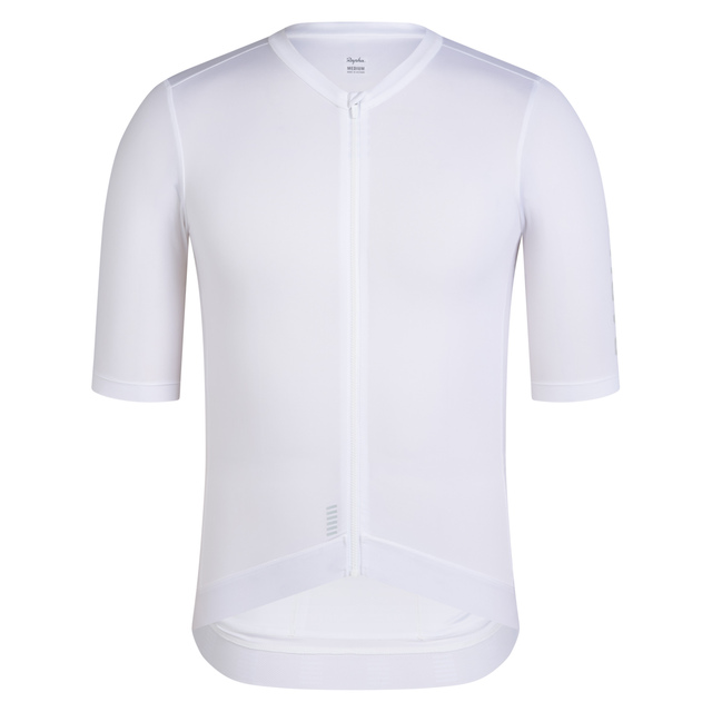 Rapha Men's Pro Team Training III XS Jersey - White/Silver 