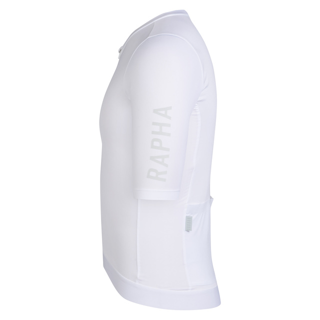 Rapha Men's Pro Team Training III XS Jersey - White/Silver 