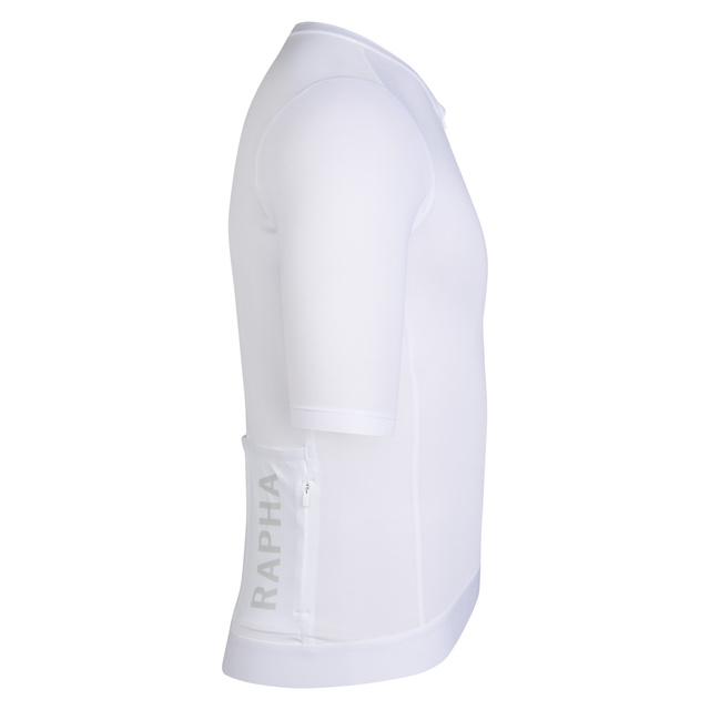 Rapha Men's Pro Team Training III XS Jersey - White/Silver 