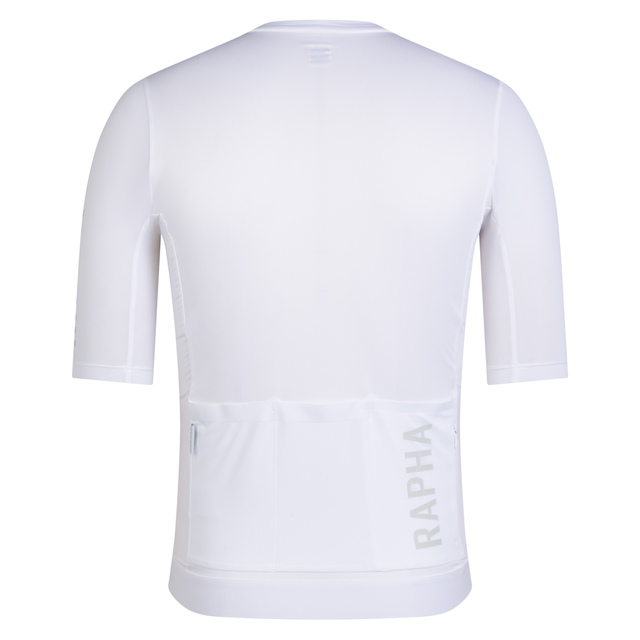 Rapha Men's Pro Team Training III XS Jersey - White/Silver 