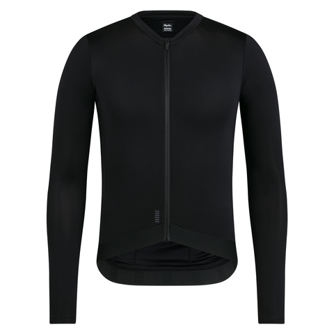 Rapha Men's Pro Team Long Sleeve Lightweight Jersey - Black/Dark Grey