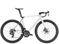 Trek Madone SL 6 AXS Gen 8 XS Gloss Crystal White/Matte Deep Smoke