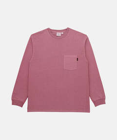 Gramicci L/S Pocket Tee S Red pigment