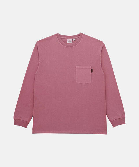 Gramicci L/S Pocket Tee Red pigment