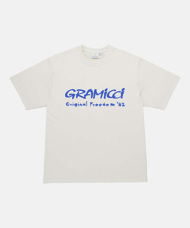 Gramicci Freedom Tee Pigment Dyed S Natural Pigment 