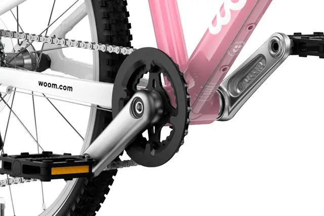 Woom Go 4 20" Powder Pink 7,8kg, 6-8 år, 115-130cm 