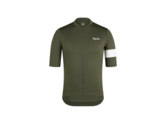 Rapha Core Men’s Cycling Jersey S Dark Green/White