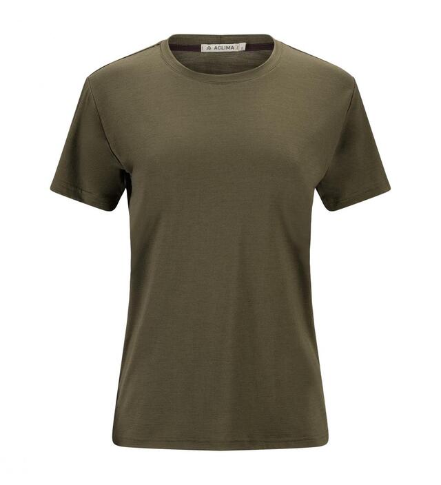 Aclima Lightwool 180 Classic Tee Dame M Tarmac 