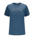 Aclima Lightwool 140 Tee Sunset Dame L Blue Fusion