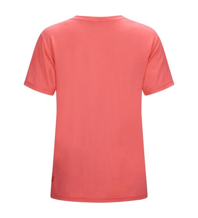 Aclima Lightwool 140 Tee Sunset Dame M Sun Kissed Coral 