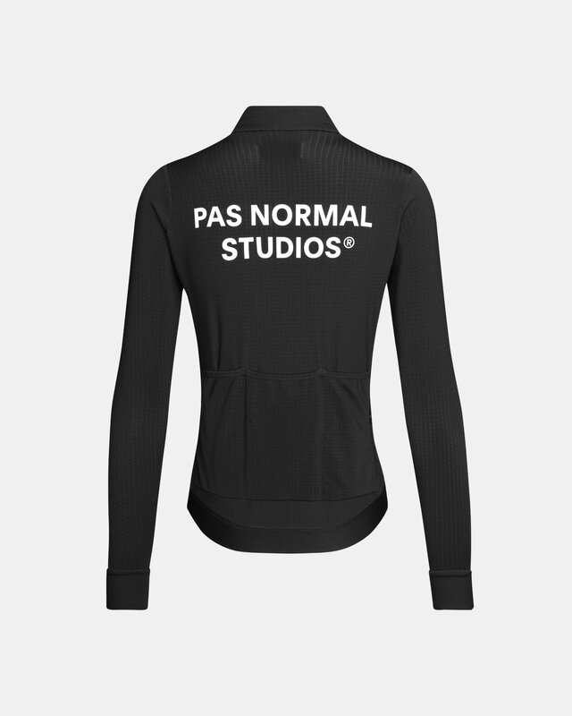 Pas Normal Studios Womens Essential XS Long Sleeve Jersey - Black 