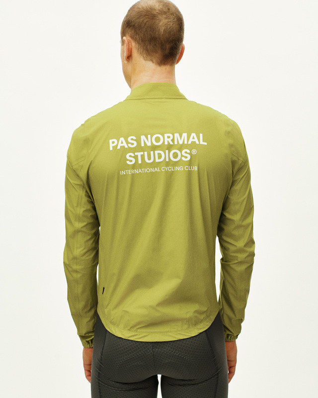 Pas Normal Studios Mechanism Pertex M Rain Jacket - Moss Green 