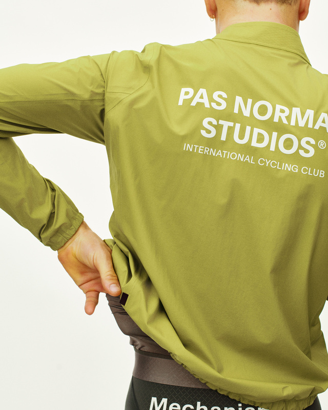 Pas Normal Studios Mechanism Pertex M Rain Jacket - Moss Green 