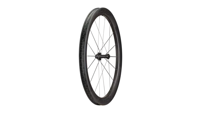 Roval Terra Aero CLX - Front Satin Carbon/Gloss Black 