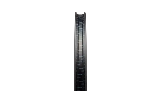 Roval Terra Aero CLX - Front Satin Carbon/Gloss Black 