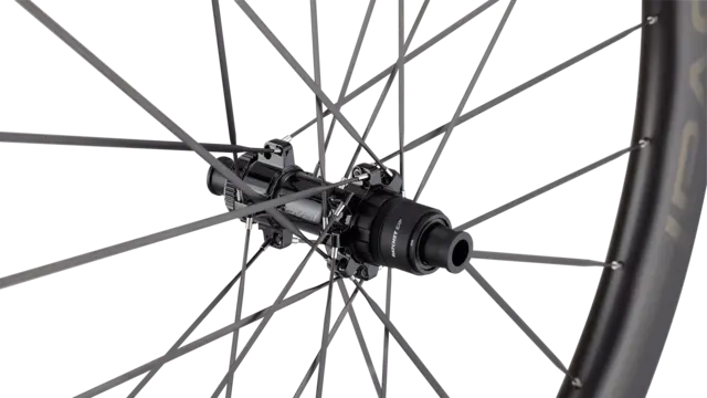 Roval Terra Aero CLX - Rear / XDR Satin Carbon/Gloss Black 